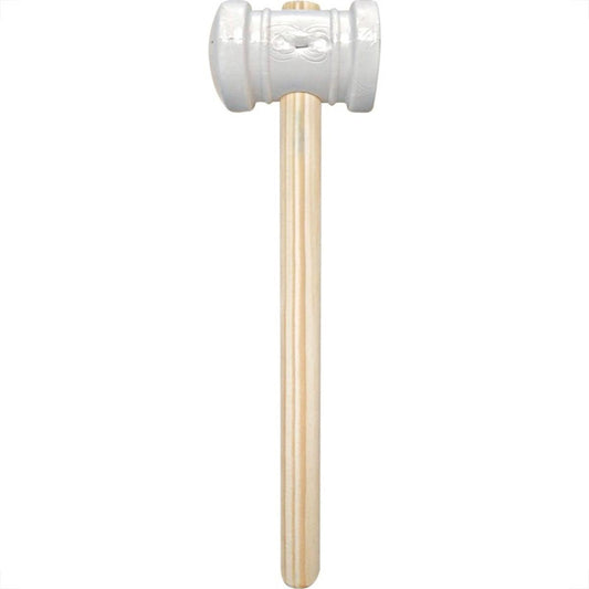Martelo De Borracha Mil Kits Branco 60mm M215 Azulejista Bco