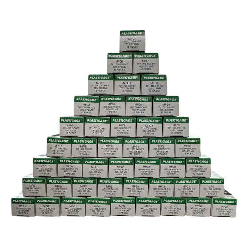 Plastigage Verde - Clevite Caixa Fechada C 12 Unid. Original 0.025 Mm 0.076 Mm