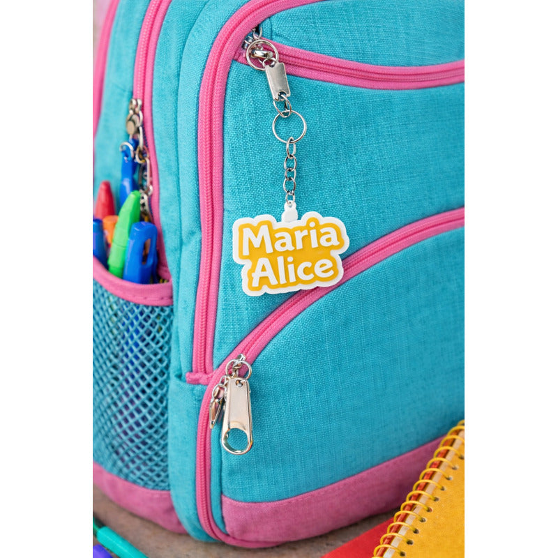 Kit 3 Chaveiros Personalizado Com Nome Composto Ou Sobrenome