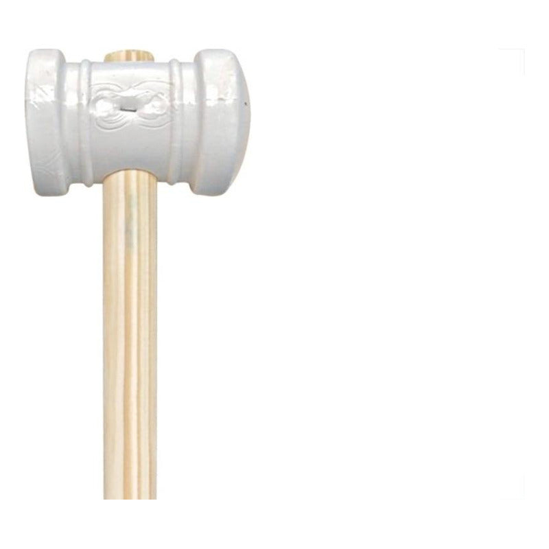 Martelo De Borracha Mil Kits Branco 60mm M215 Azulejista Bco