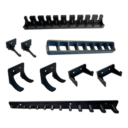 Kit Suportes Para Painel De Ferramentas Universal 9 Peças