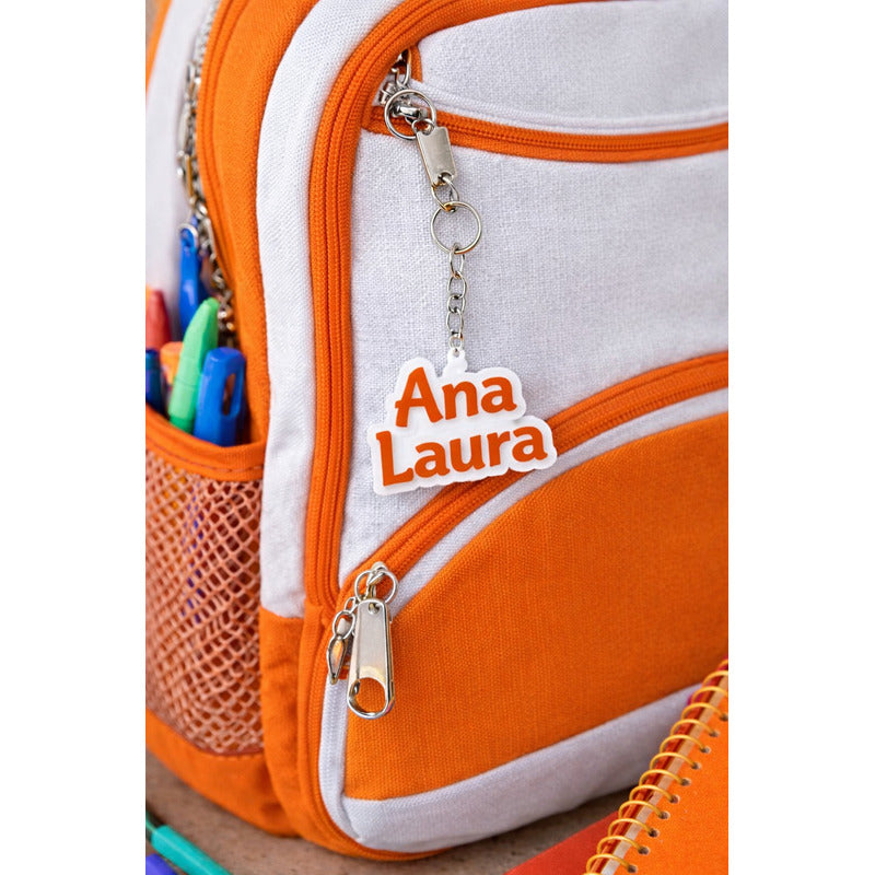 Kit 3 Chaveiros Personalizado Com Nome Composto Ou Sobrenome