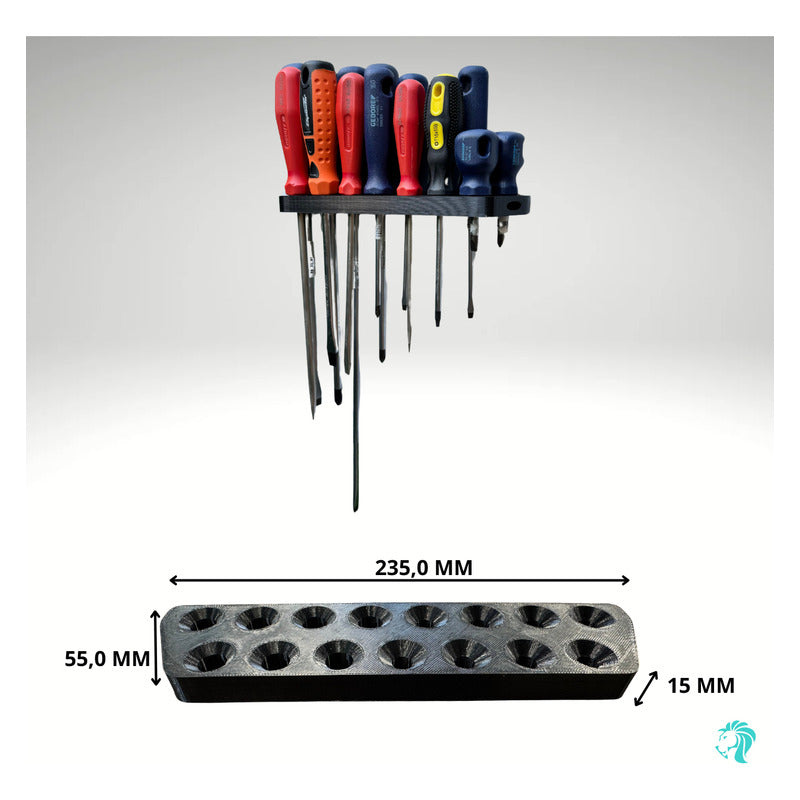 Suporte Para Chaves Fenda Phillips Organizador Mod Universal