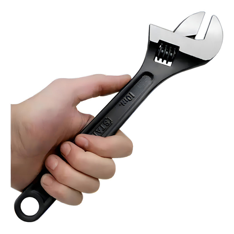 Chave Inglesa Oxidada Abertura 28mm Crv 10 Stanley 87047