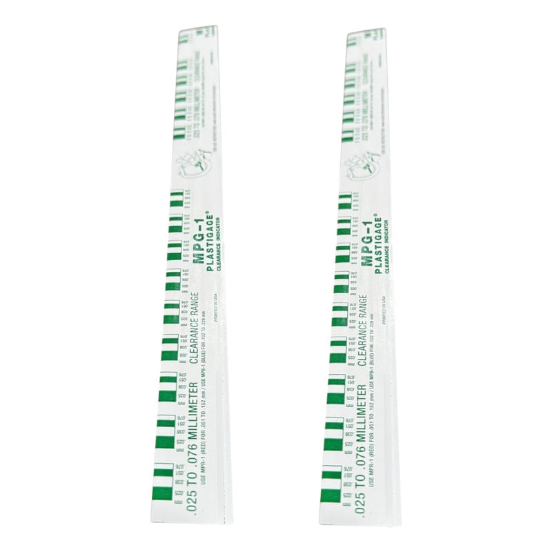 Plastigage Verde - Clevite 0.025mm/0.076mm 2 Unids. Original