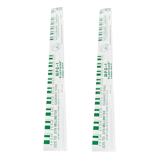 Plastigage Verde - Clevite 0.025mm/0.076mm 2 Unids. Original