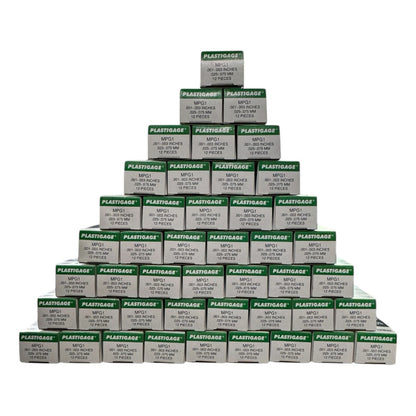 Plastigage Verde - Clevite Caixa Fechada C 12 Unid. Original 0.025 Mm 0.076 Mm