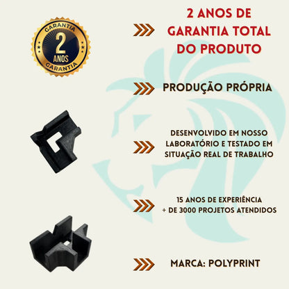 Kit 8 Gabaritos 25mm Montagem De Móveis Nichos Gavetas Mdf 0