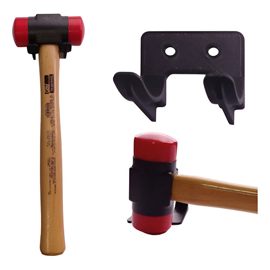 Suporte De Martelo Organizador 3d Para Painel De Ferramentas Preto