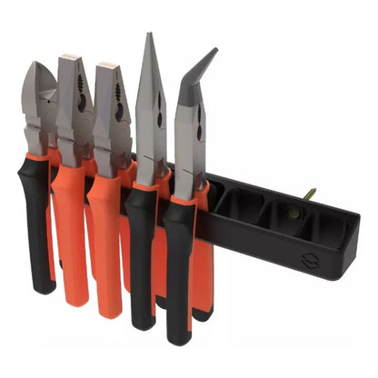 Kit Suportes Para Painel De Ferramentas Universal 9 Peças Preto