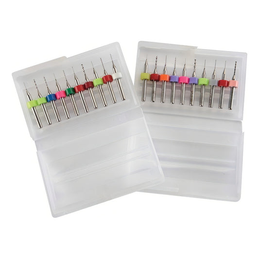 Conjunto De Brocas Microgiratórias De Metal Duro De 20 Peças