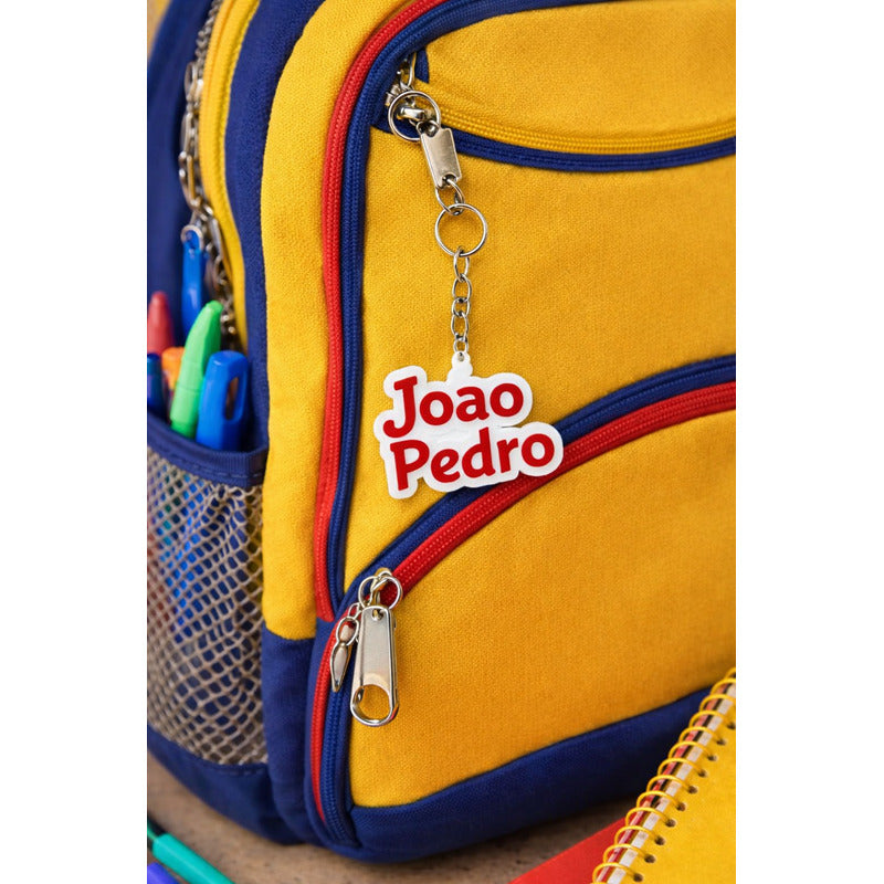 Kit 3 Chaveiros Personalizado Com Nome Composto Ou Sobrenome