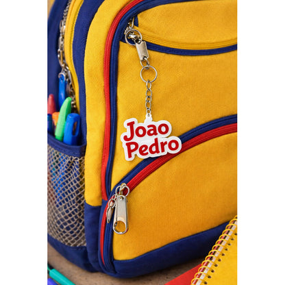 Kit 3 Chaveiros Personalizado Com Nome Composto Ou Sobrenome
