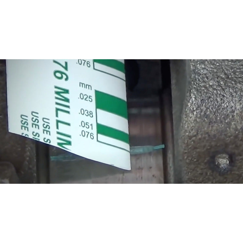 Plastigage Verde - Clevite Caixa Fechada C 12 Unid. Original 0.025 Mm 0.076 Mm