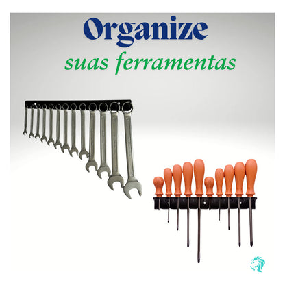 Kit Suportes Para Painel De Ferramentas Universal 13 Peças
