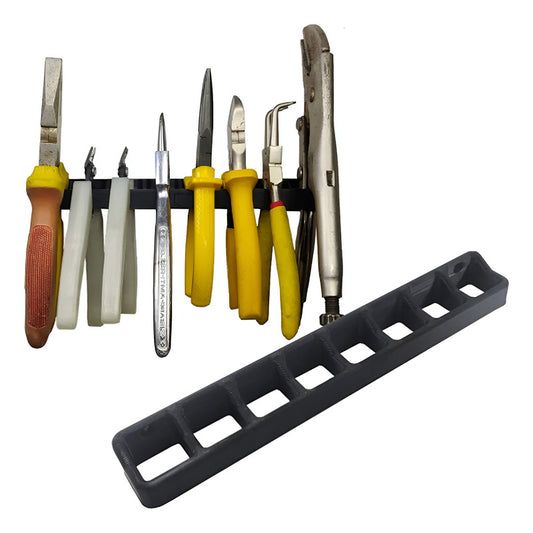 Kit Suportes De Ferram 1 Suporte Alicates + 2 Suportes Martelo + 1 Suporte Chave Fenda + 1 Suporte Impacto + 1 Suporte L