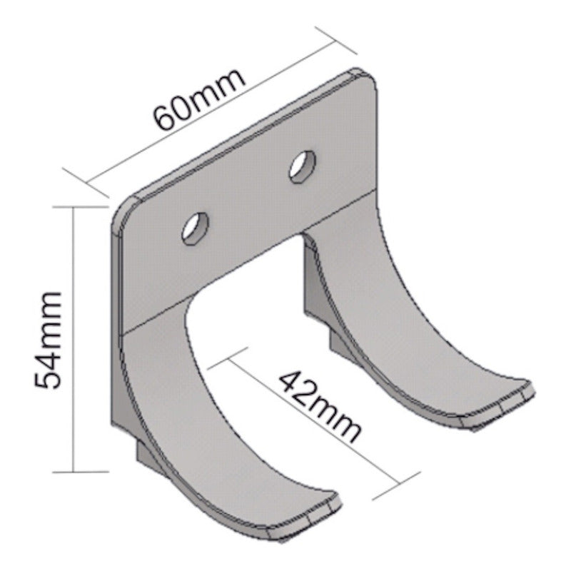 Suporte De Martelo Organizador 3d Para Painel De Ferramentas Preto