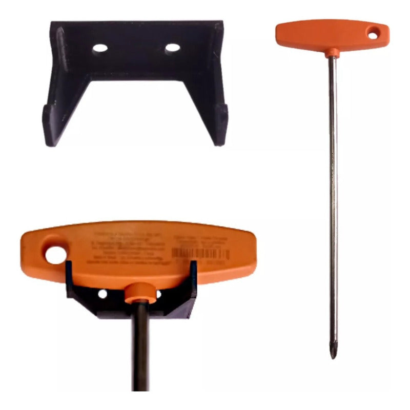 Suporte De Chaves De Cabo T Philips Allen Fenda Universal 3d